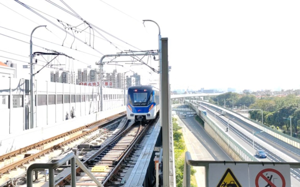 2023年12月7日,佛山地铁三号线sfm型电客车03x005-006镇安站→顺德
