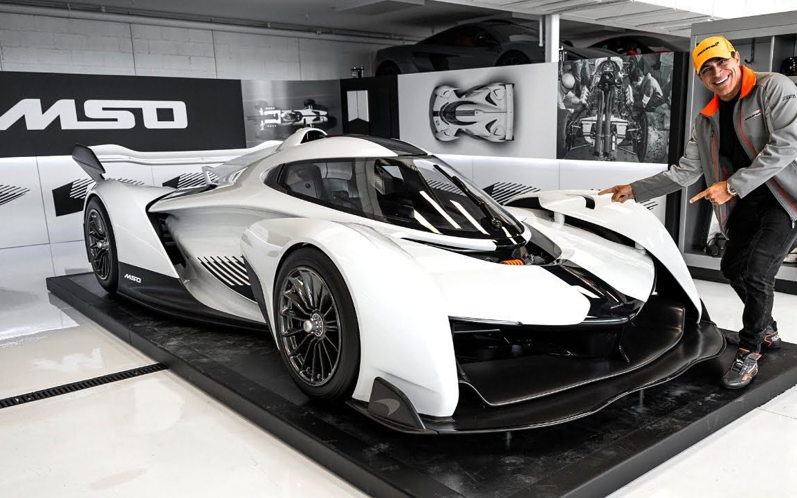 (中文字幕)和美国土豪曼尼一起去看他即将收入囊中的限量版超跑迈凯伦