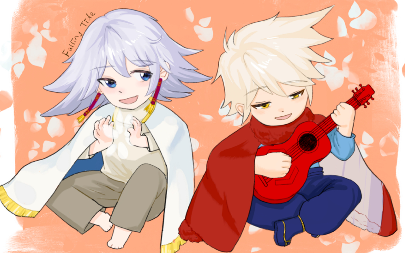 【procreate】大概是平菇和卡卡吧