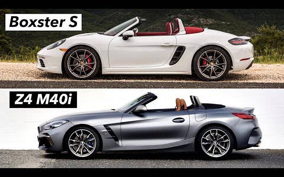 保时捷 718 boxsters vs 宝马 z4 m40i 谁才是最佳敞篷玩具?