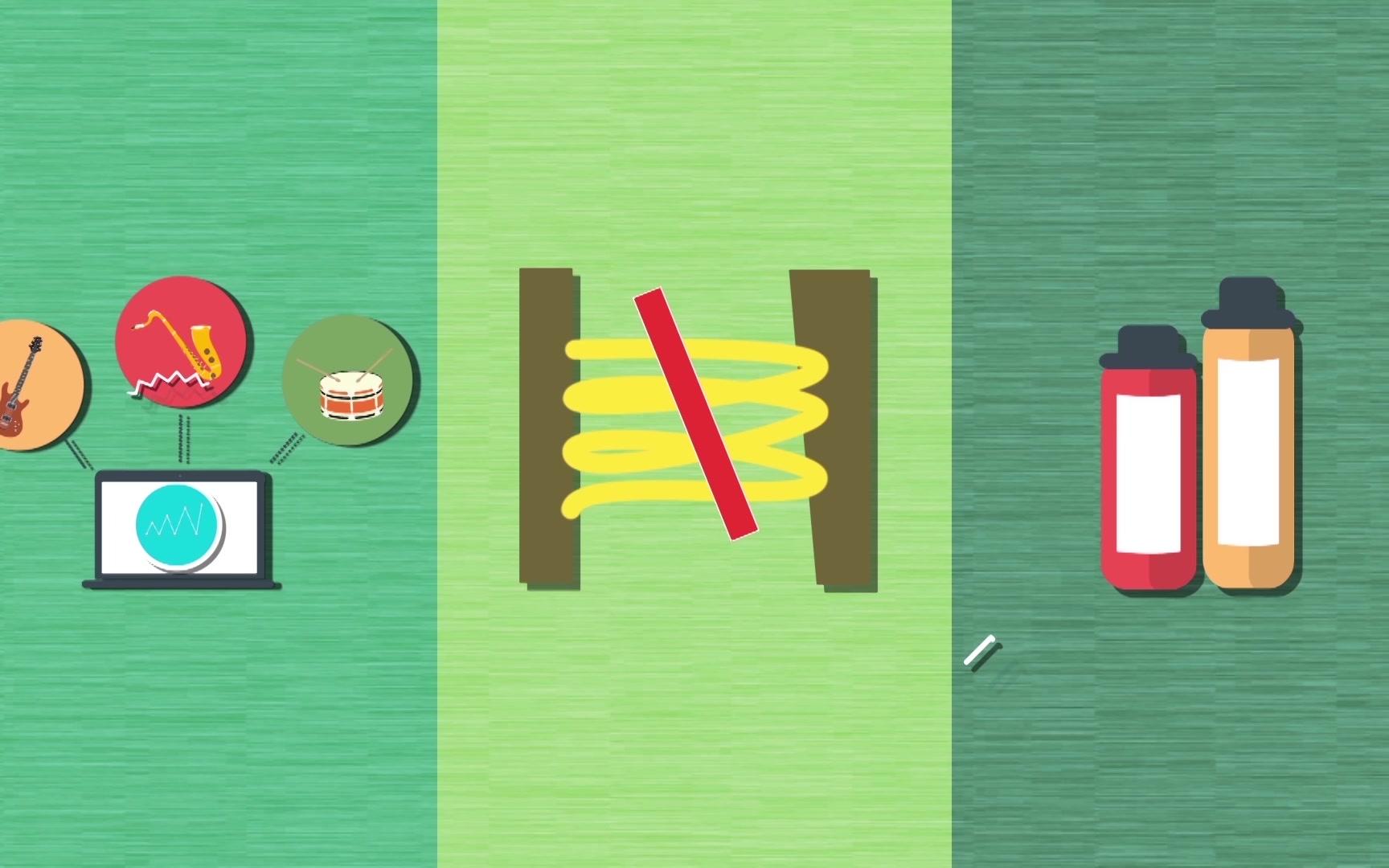 mg动画 声驻波 漩涡 三原色