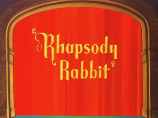 【动画短片】兔八哥 兔子狂想曲 Rhapsody Rabbit(1946)哔哩哔哩bilibili