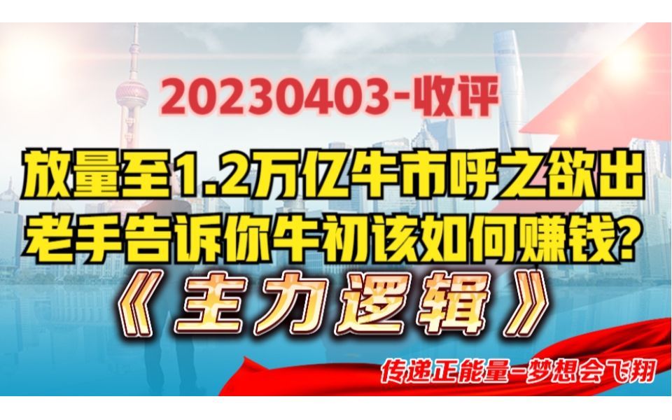 A股放量至1.2万亿,机构现在才惊呼牛来了?老手告诉你牛初手法!哔哩哔哩bilibili