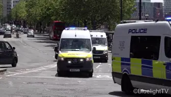 大都会警察护送小组seg 鲍里斯 约翰逊车队年全新购买的揽胜 哔哩哔哩 Bilibili