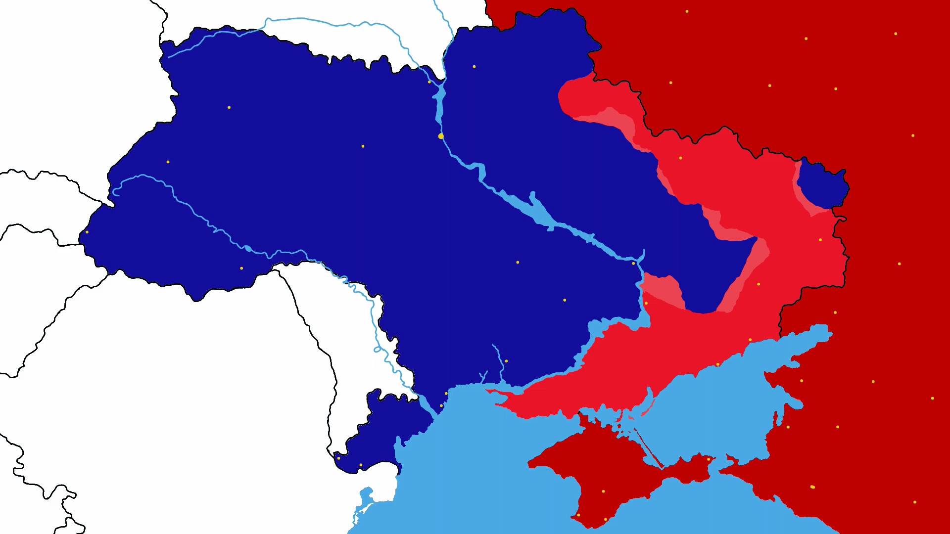 俄罗斯与乌克兰边界图图片