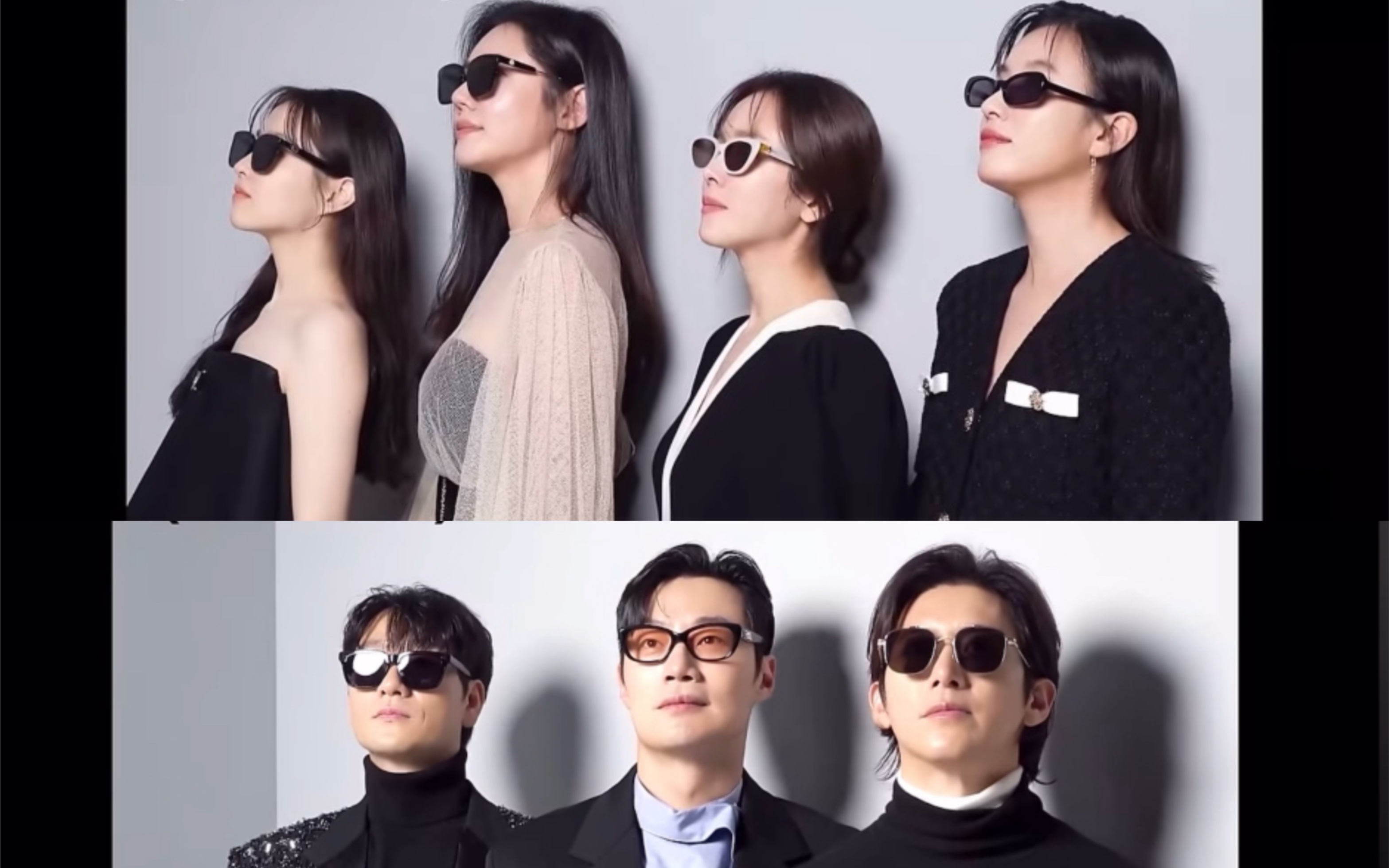 bh entertainment 集体慈善杂志拍摄现场