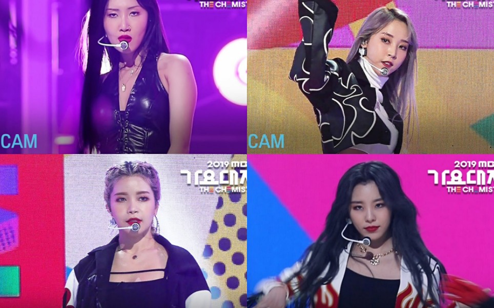 【mamamoo】-destiny hip mbc music festival 20191231_哔哩哔哩
