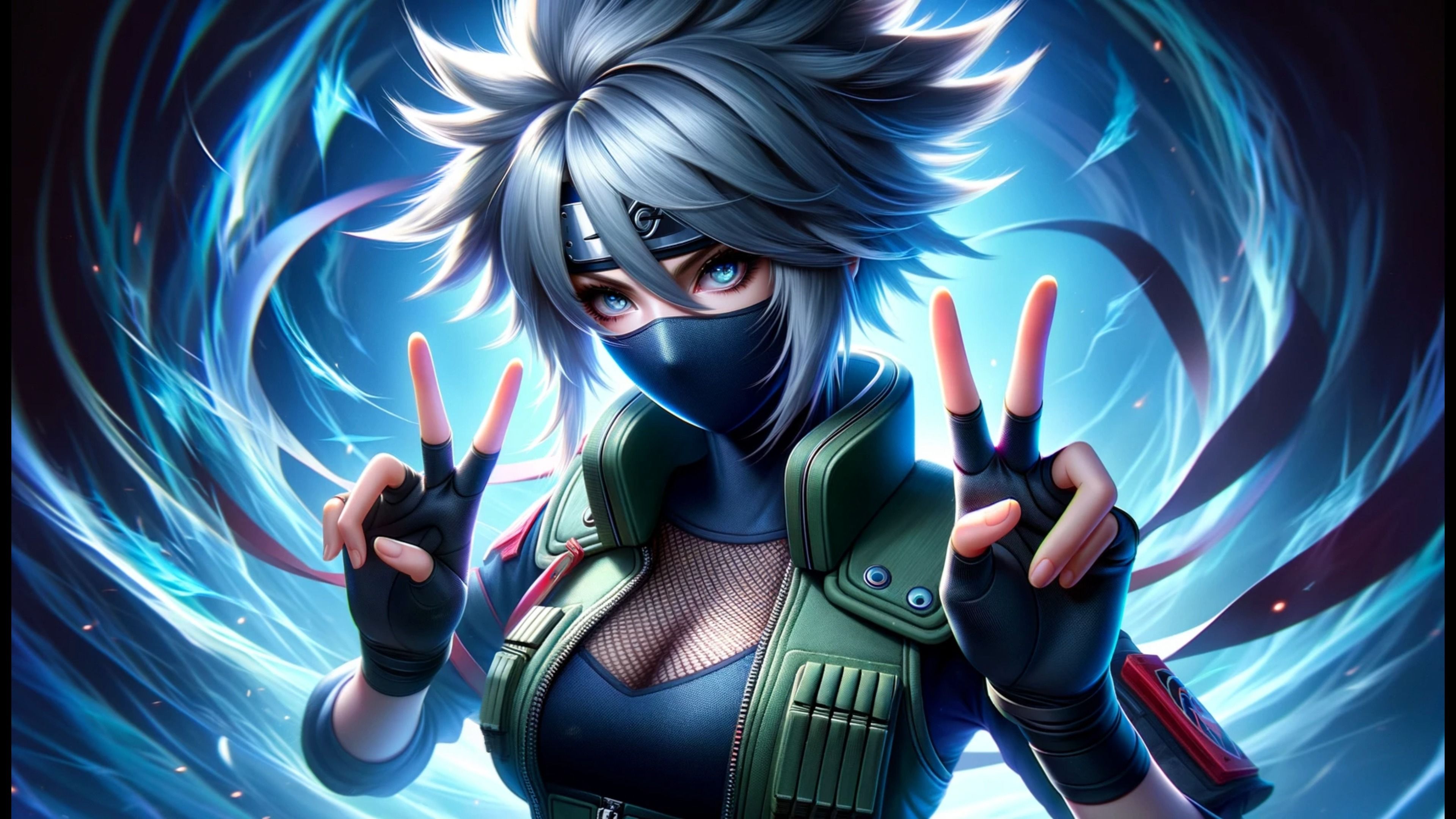 ai生成火影忍者角色,但是性别转换(1)