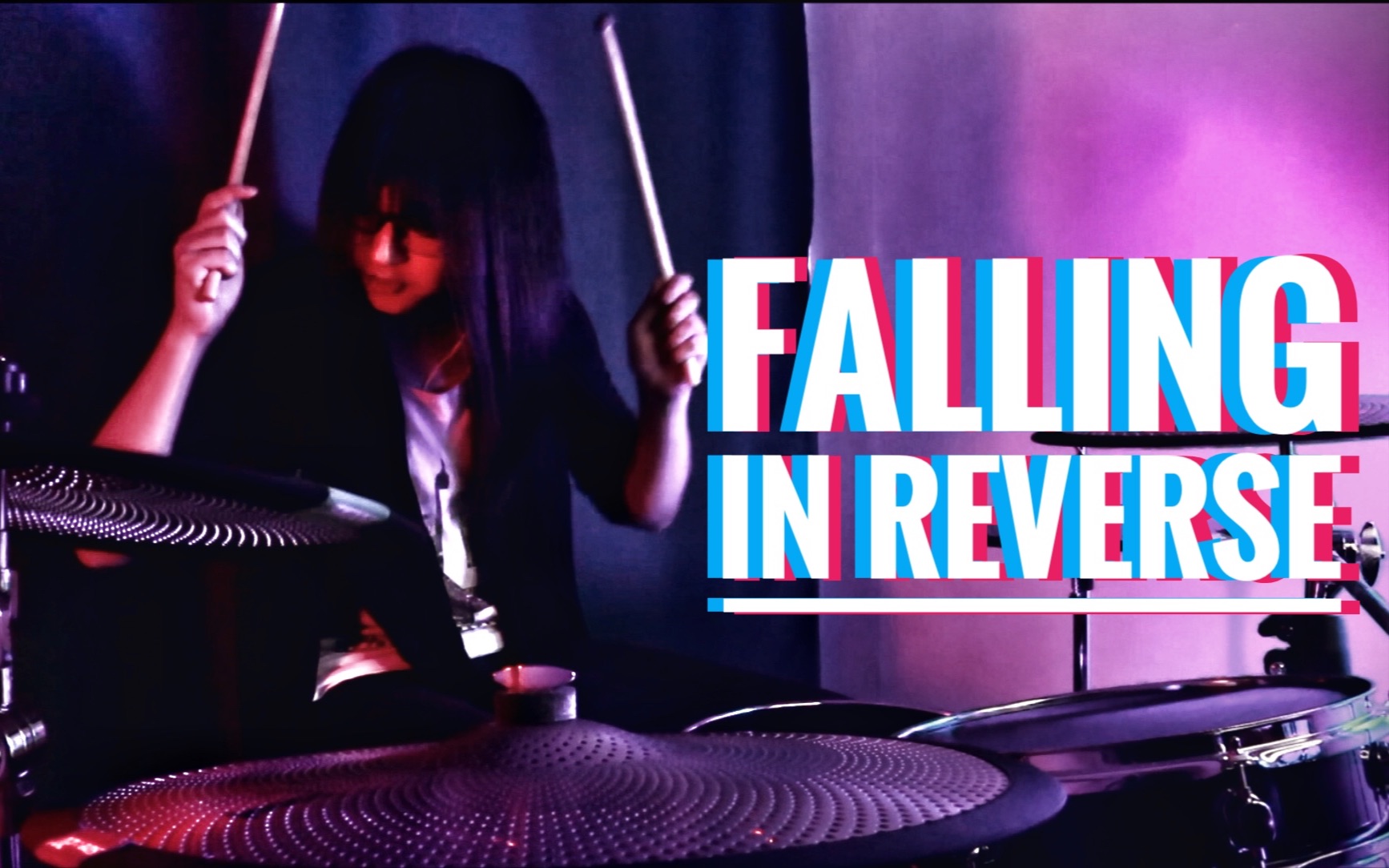 [图]【她总出品】[架子鼓] Falling In Reverse《Losing My Mind》Drum Cover