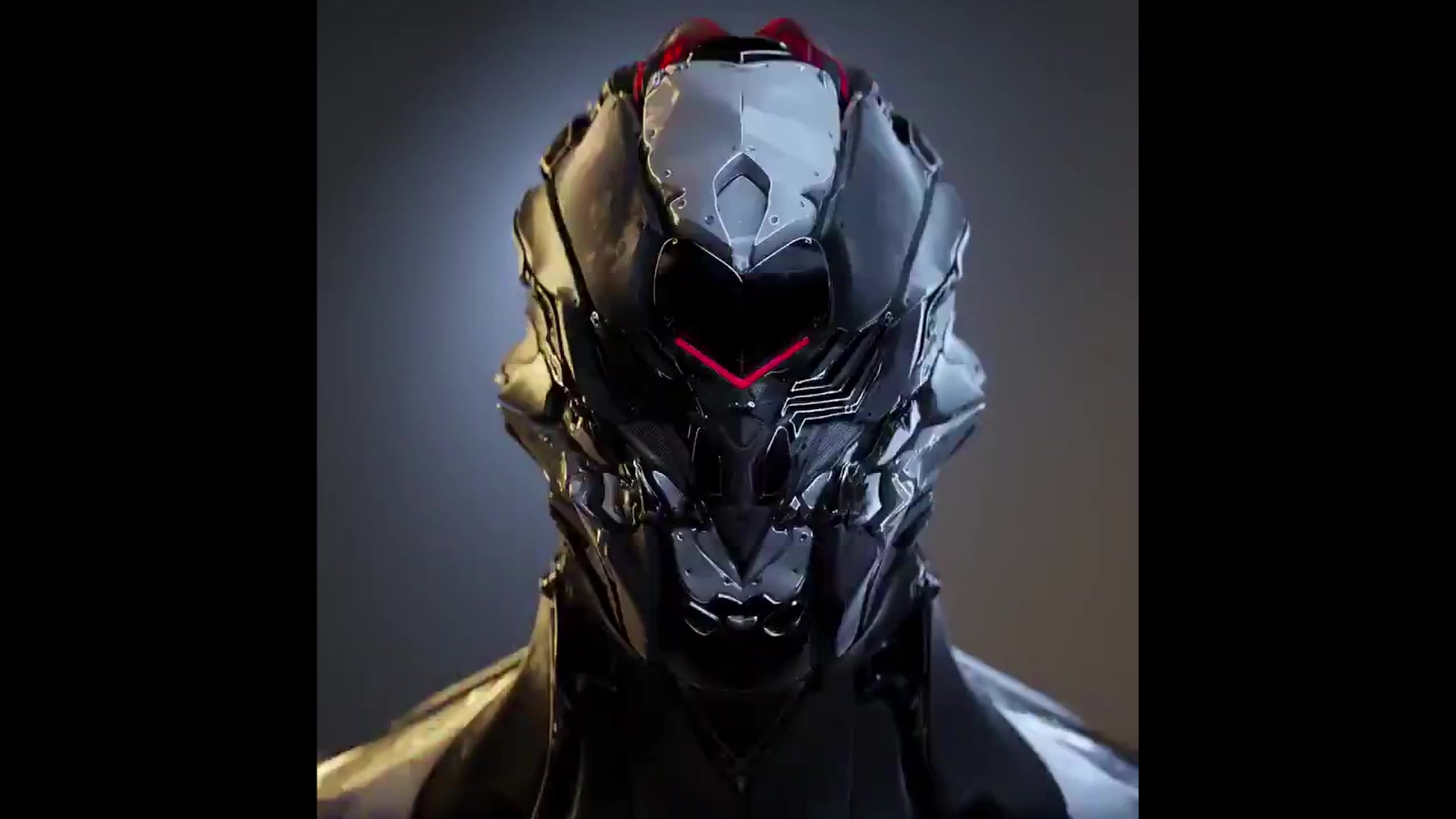 程序化建模大神的硬表面机甲视觉展示_哔哩哔哩 (゜-゜)つロ 干杯