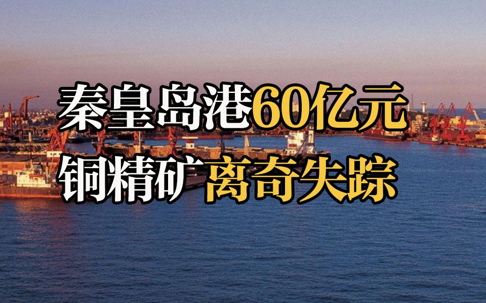 [图]秦皇岛港60亿元铜精矿离奇失踪