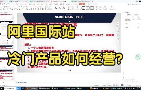 阿里国际站冷门产品如何经营?哔哩哔哩bilibili