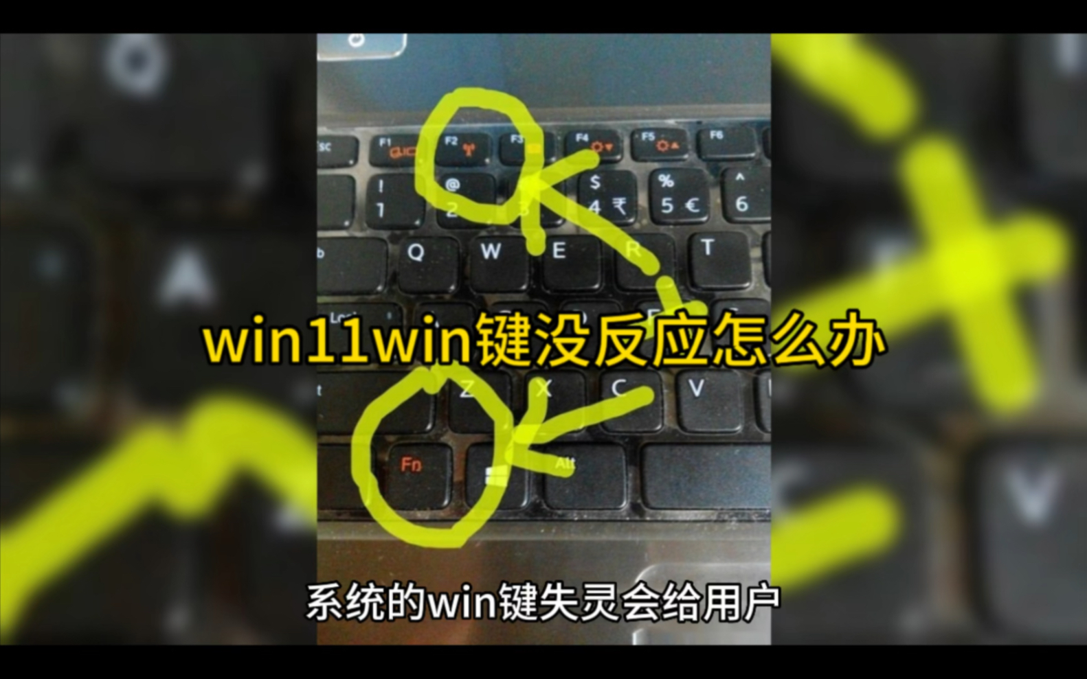 win11win键没反应怎么办哔哩哔哩bilibili