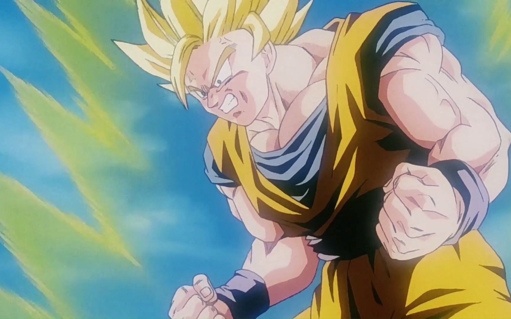 【速看龙珠z90】超三悟空,实力强劲.更是帅b了啊