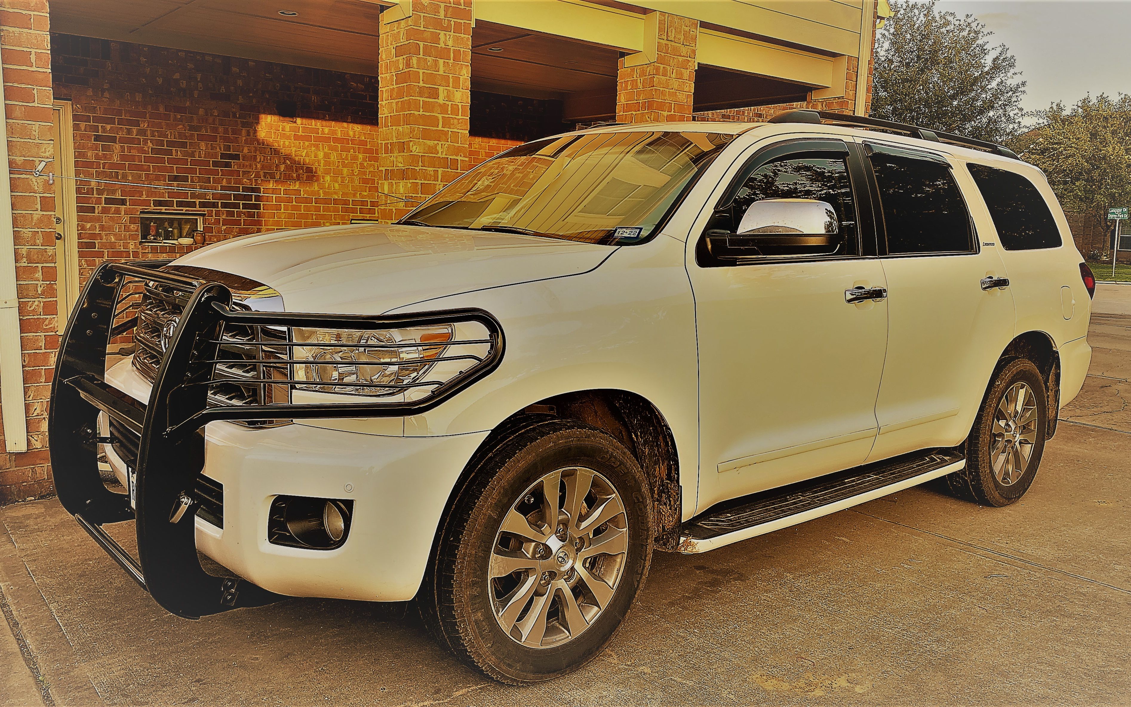 【丰田红杉】护甲 10 安装防撞杠_哔哩哔哩_bilibili