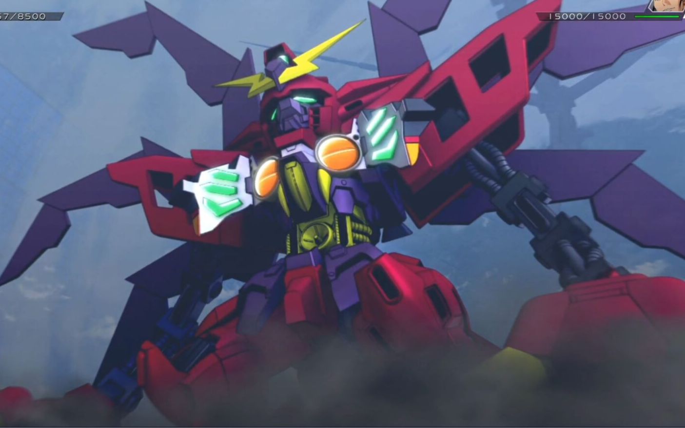 sd高达g世纪火线纵横 高达维萨戈破坏者 战斗动画_哔哩哔哩_bilibili