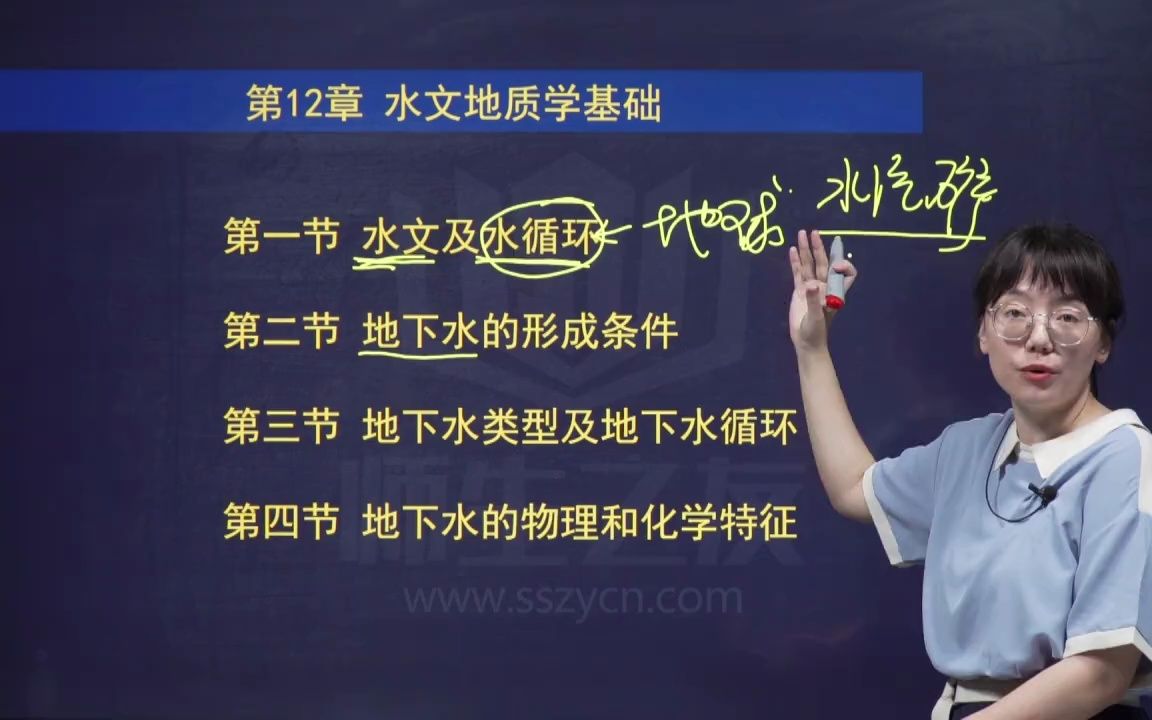 【矿业权评估师考试】地质与矿业工程基础—水文学地质学基础(1)哔哩哔哩bilibili