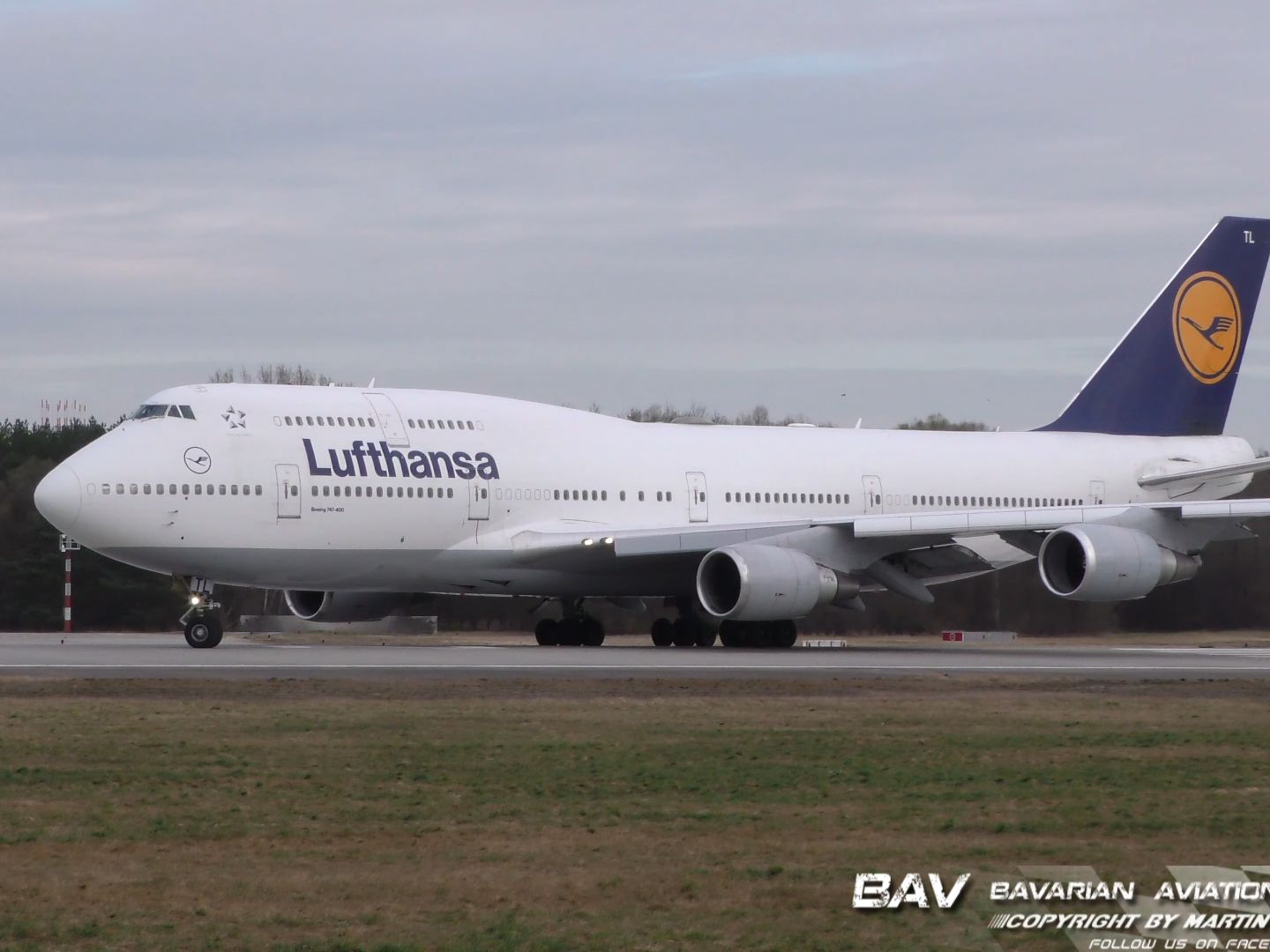 汉莎747-400 d-abtl|曼兴机场|4k