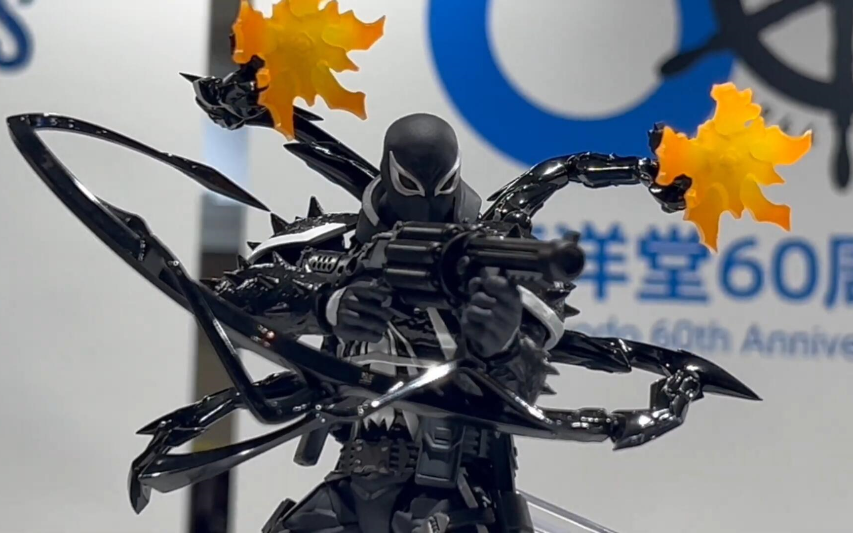 海洋堂 转轮科技 毒液特工~样品展示