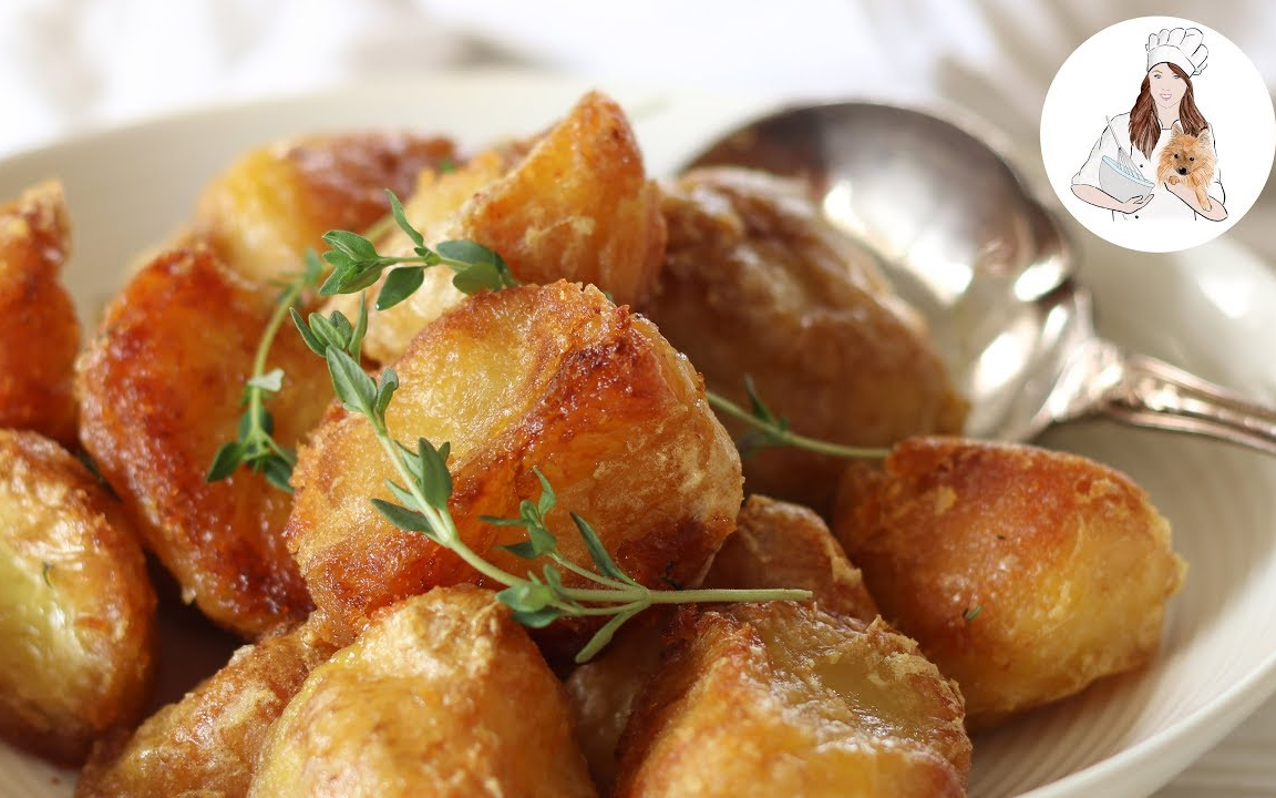 【carina】完美的脆皮烤土豆食谱~|perfect crispy roast potatoes