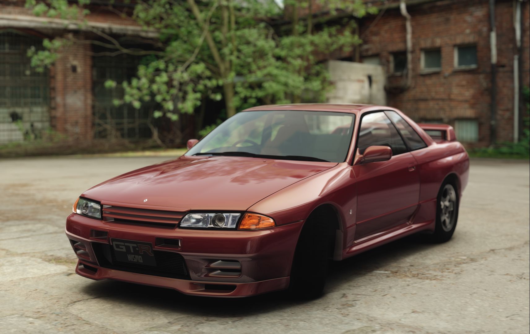 ac gtr r32 nismo山路试跑