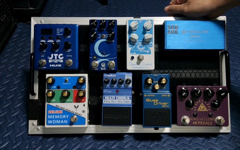 单块效果器板预组(无声呼吸版