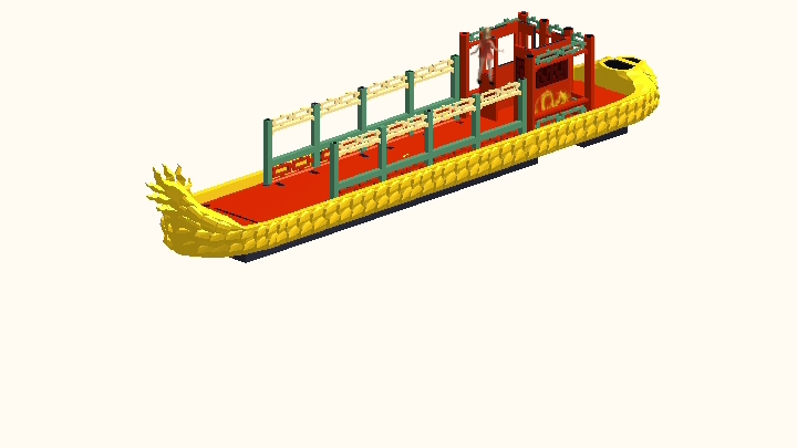 我爱拼模型:玉带桥与龙舟(北京)_哔哩哔哩 (゜-゜)つロ 干杯~-bili