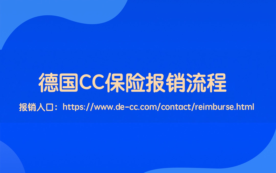 德国CC保险在线报销图文攻略|德国care concept保险报销教程哔哩哔哩bilibili