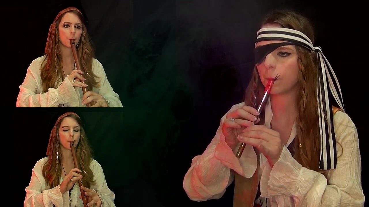 [图]哨笛 HOIST THE COLOURS - PIRATES OF THE CARIBBEAN - TIN WHISTLE TABS TUTORIAL AND