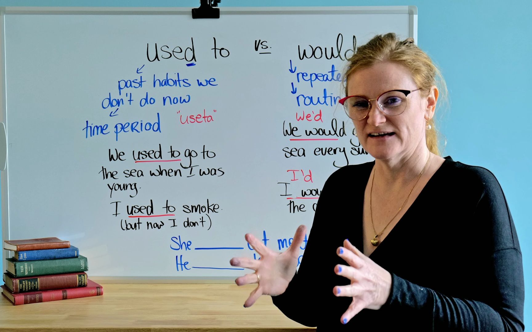 257 - "i used to…" & "i would…"- talking about the past in