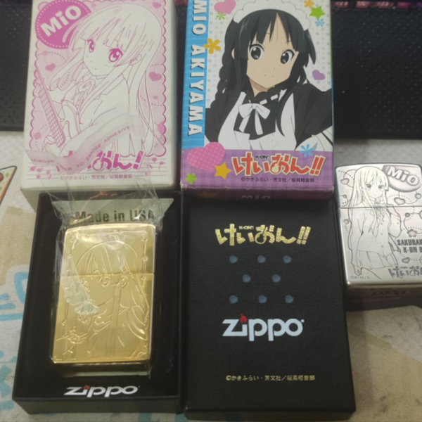 【新品】K-ON! Zippo 秋山雫 ZIPPO ジッポ けいおん 秋山澪 - メルカリ