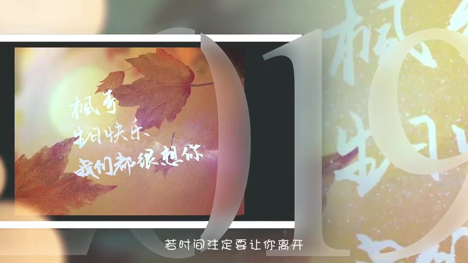 2019年CV朴枫生贺是什么让我遇见这样的你哔哩哔哩bilibili