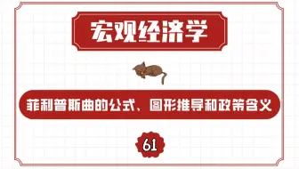 【宏观经济学】菲利普斯曲的公式、图形推导和政策含义