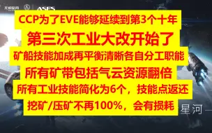 Download Video: EVE大动作，第三次工业改革开始，代号：新黎明             仅供参考          EVE Online/星战前夜