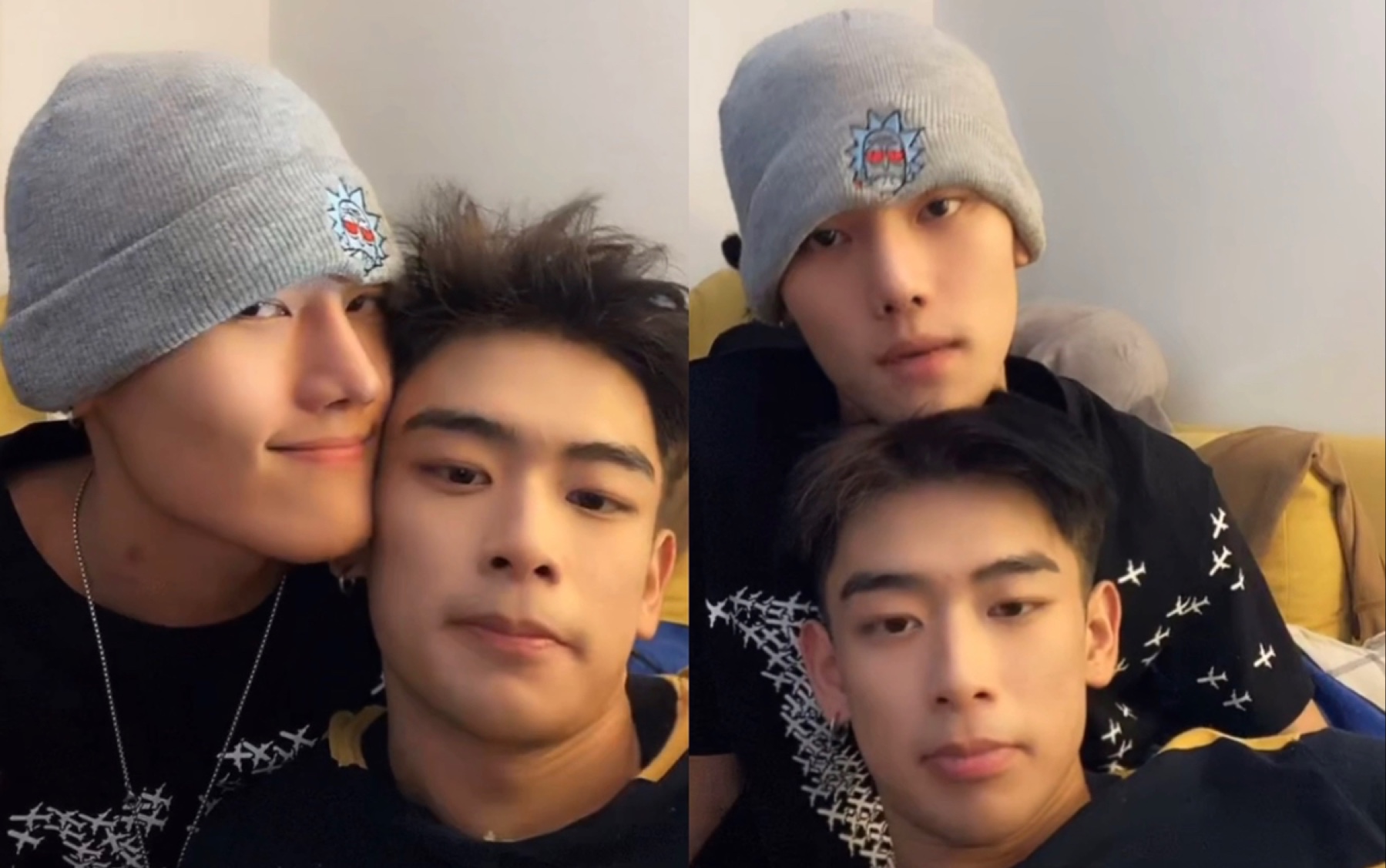 【刘泽楷&鹤先生alex】俩人因不雅动作被封直播间?