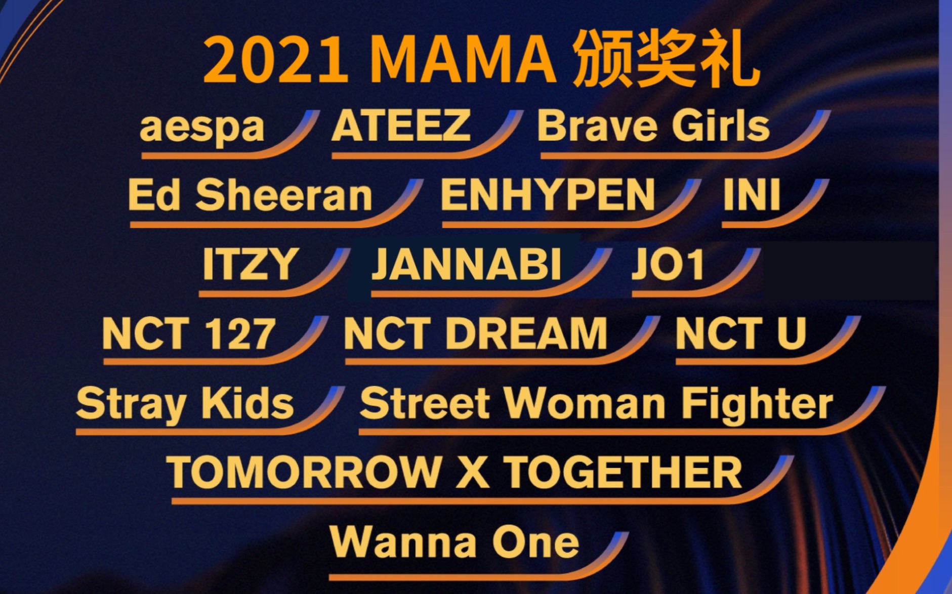 [图]【2021MAMA】颁奖礼完整全场+红毯+舞台合集 211211[中字]