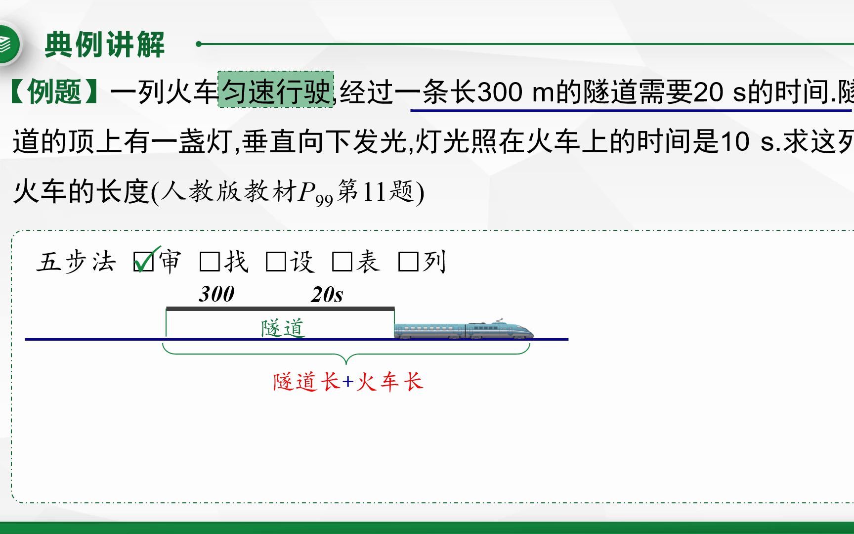 [图]第14讲 一元一次方程与实际问题—过桥问题