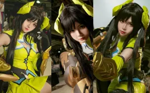 Download Video: 萤火虫漫展超美COSPLAY王者荣耀孙尚香小姐姐，二次元游戏动漫！