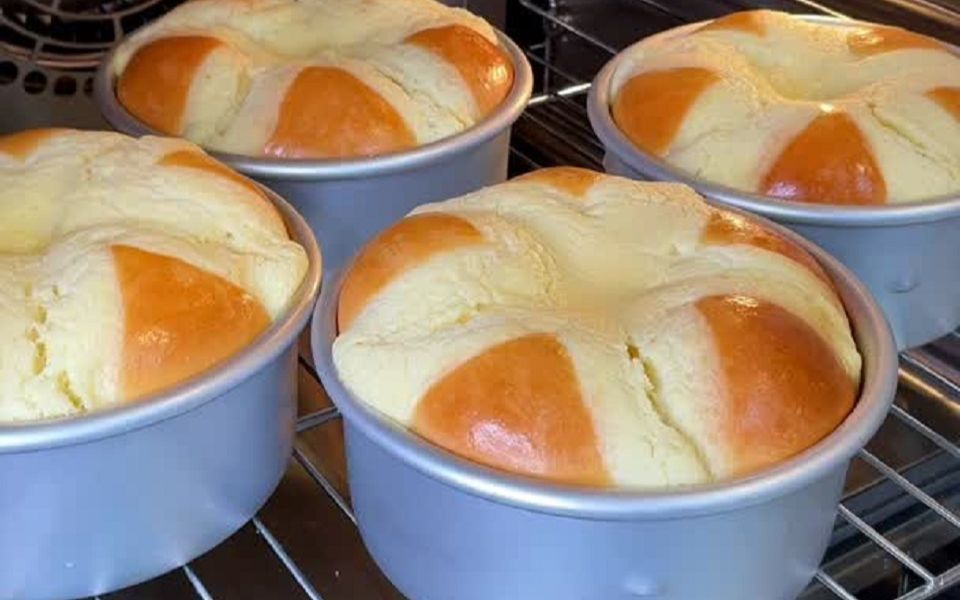 好吃的雪芙云朵面包吃一次就会爱上它 手残党都能做成功的雪芙云朵