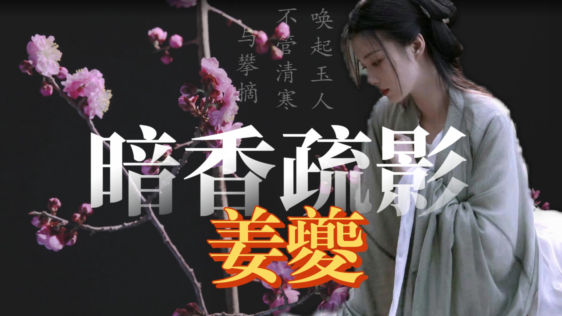 姜夔:暗香疏影《岳麓词话》【第48期】哔哩哔哩bilibili