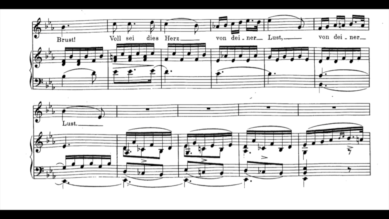 [图]Du bist die Ruh ( Franz Schubert) - Piano Accompaniment in Eb Major