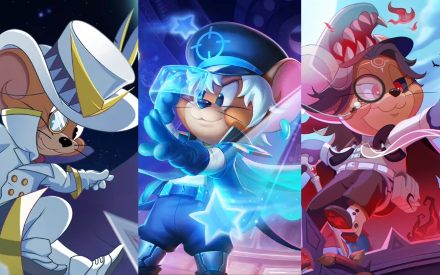 猫鼠宣传片对比:神探警长vs星际统帅vs幽灵星探,在你心中谁最帅