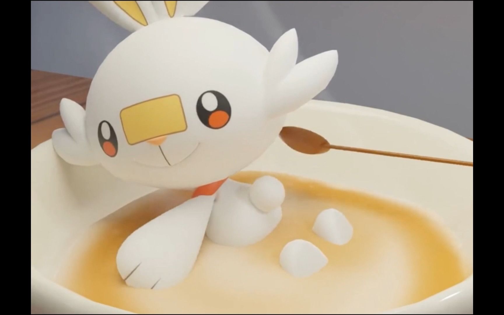 【宝可梦】泡卡布奇诺的兔子