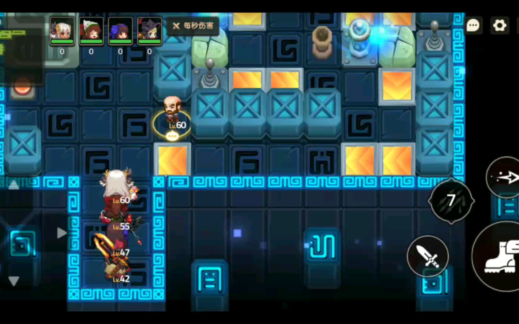 坎公骑冠剑迷宫第48关解法分享