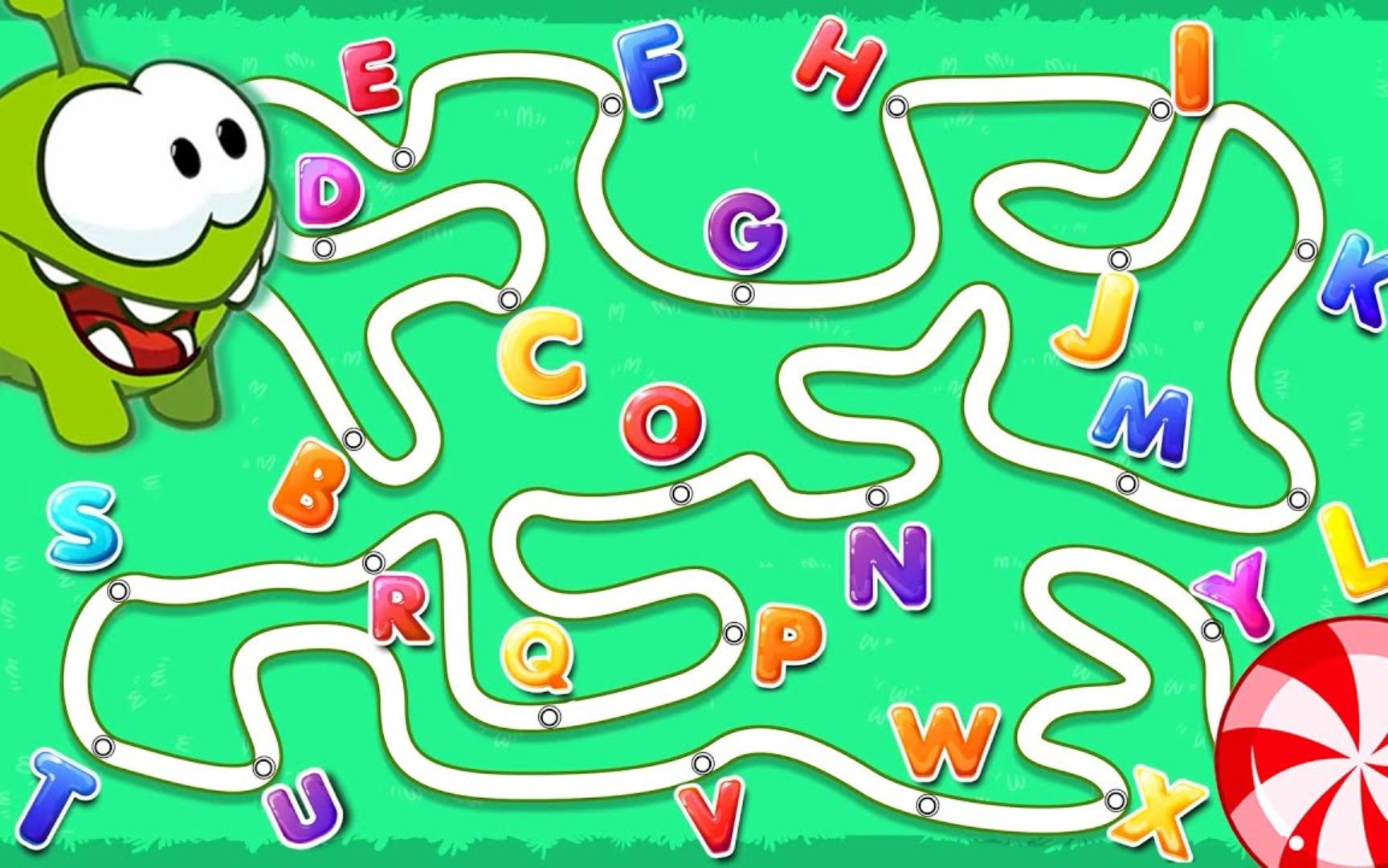 二年级英语字母认知游戏