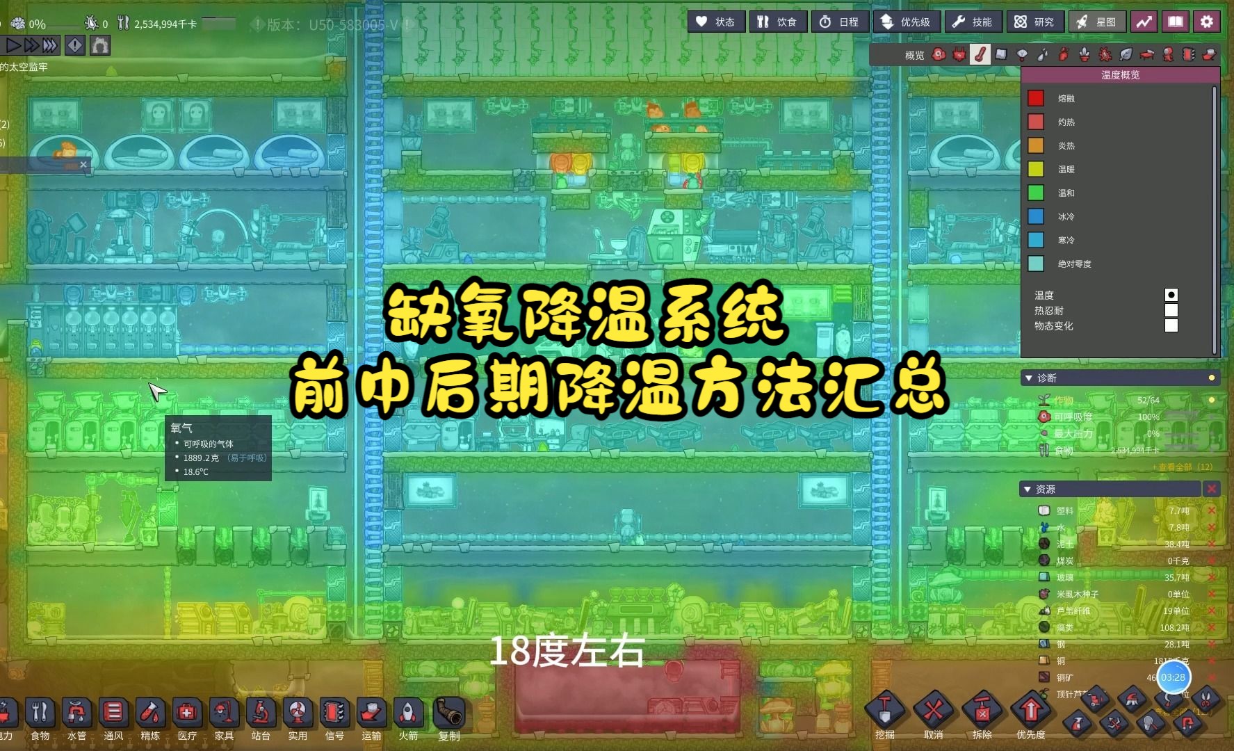 缺氧怎么降温?家里温度越来越高怎么解决?降温系统,缺氧前中后期降温方法汇总!