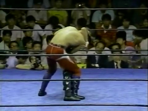 1985.09.11 UWF Fighting Prospect  Tag 5  高田延彦 vs 山崎一夫哔哩哔哩bilibili