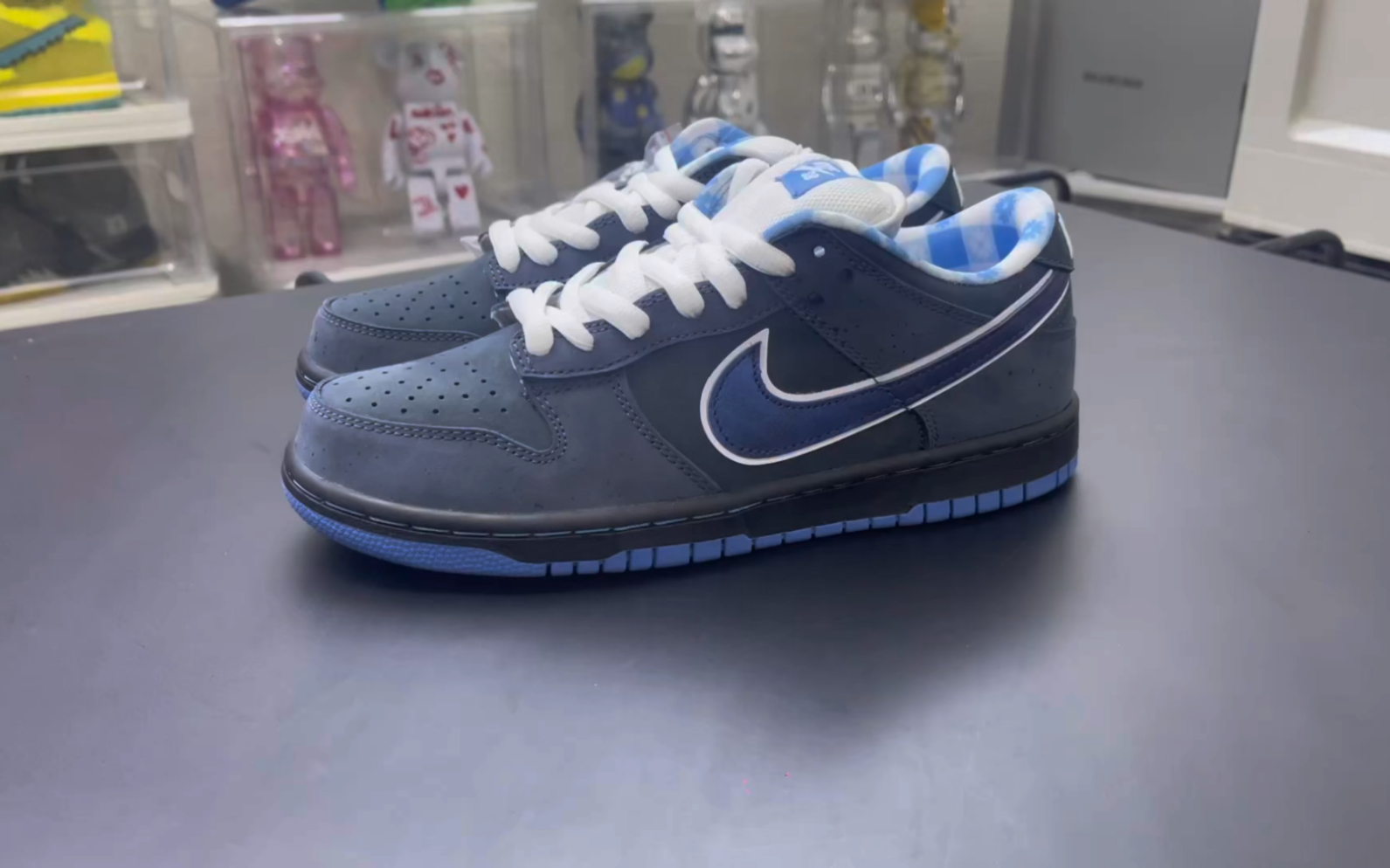『潮size实拍』dunk sb low blue lobster 低帮板鞋 男款蓝龙虾