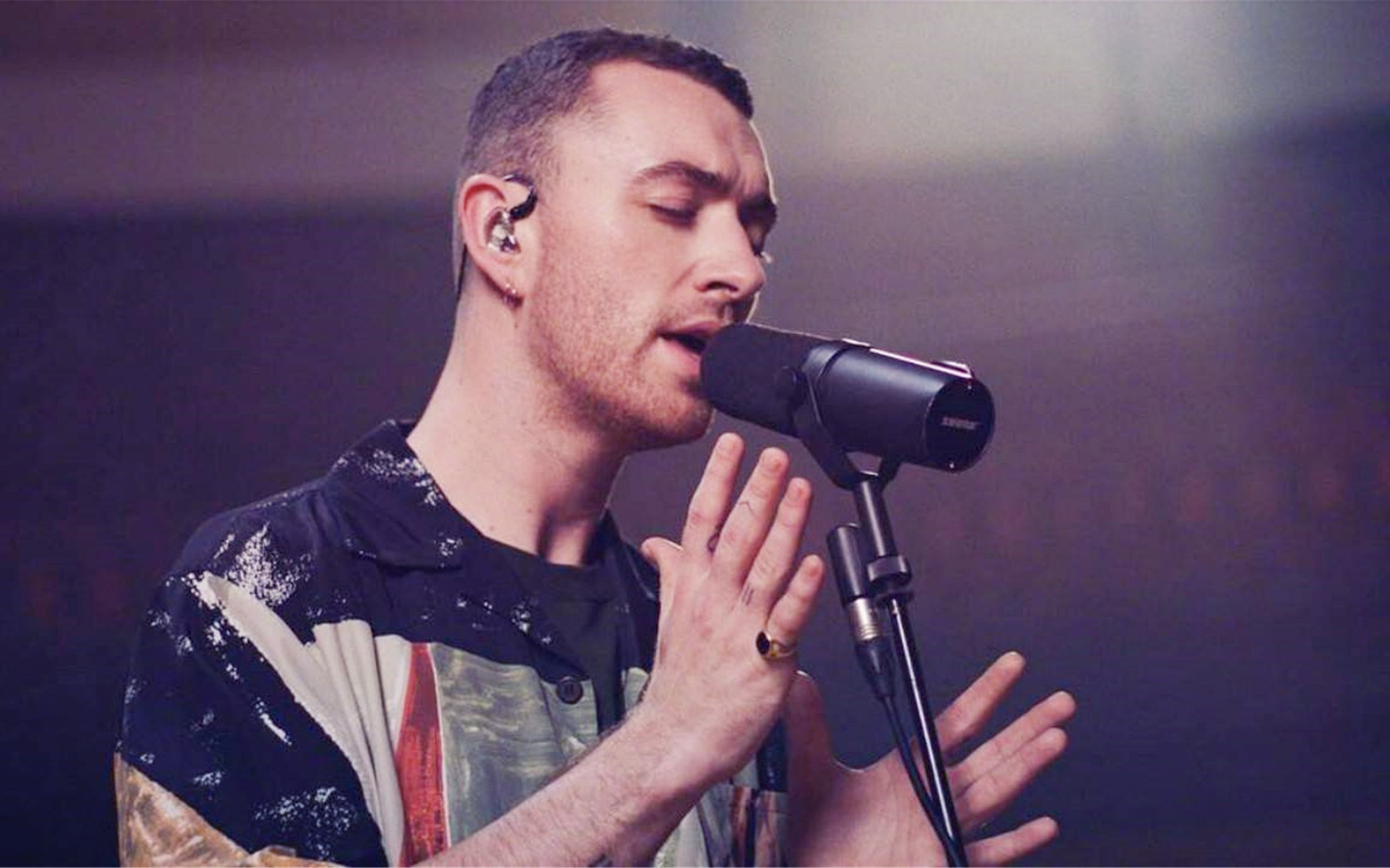 【sam smith】《stay with me》-骚姆siriusxm现场版