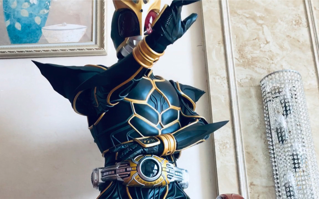 假面骑士空我!究极红目皮套开箱_哔哩哔哩_bilibili